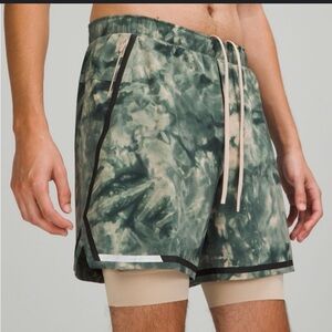 Lululemon Men's Surge Tye Dye Shorts